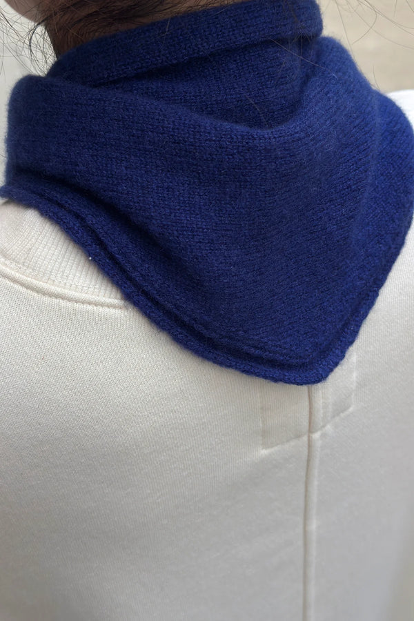 Kaszmirowa bandana navy
