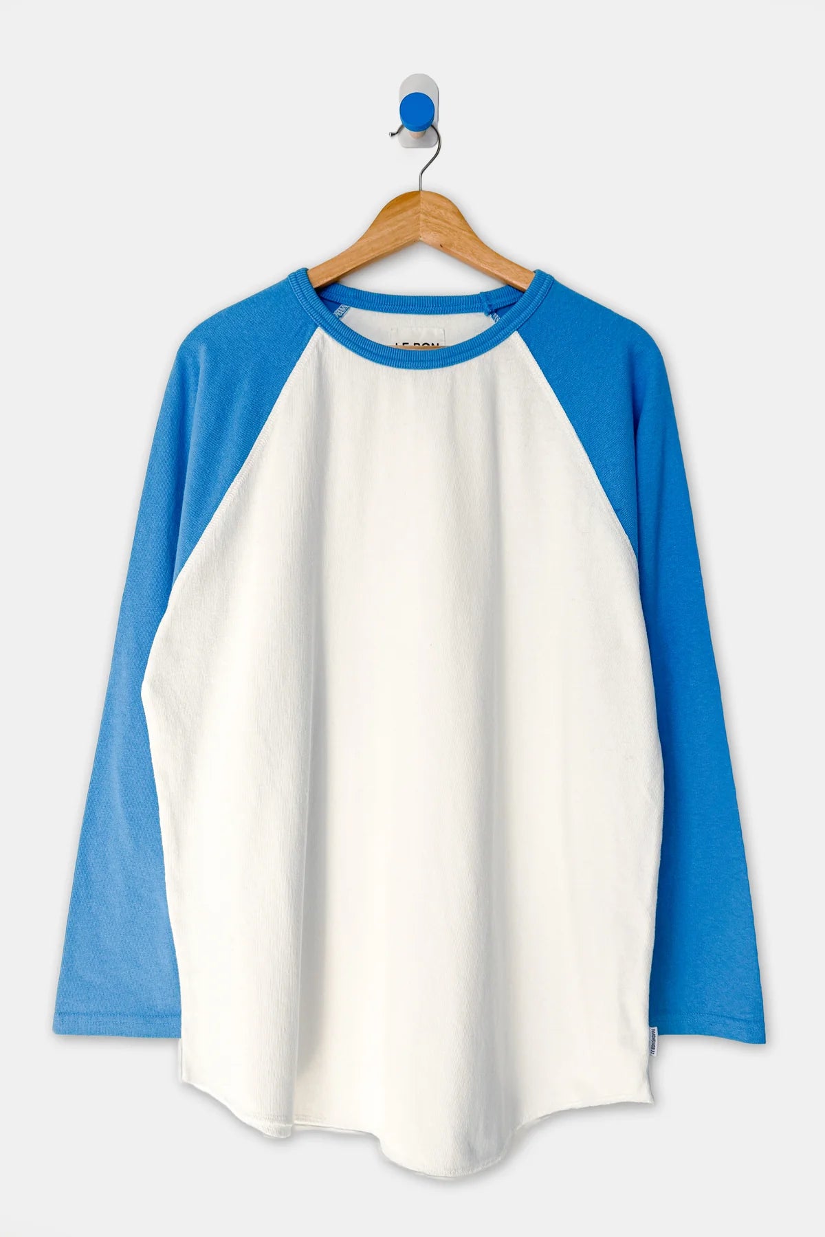 Koszulka raglanowa z ciężkiej bawełny Raglan Tee Blue