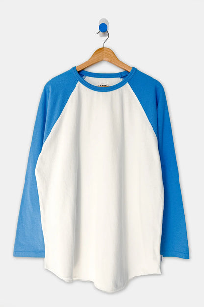 Koszulka raglanowa z ciężkiej bawełny Raglan Tee Blue