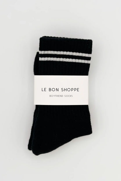 Skarpety Boyfriend Socks noir Le Bon Shoppe
