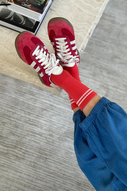 Skarpety Boyfriend Socks OS coral