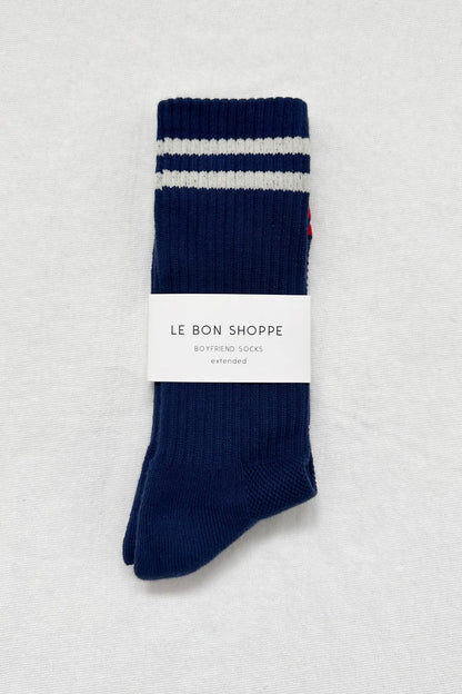 Skarpety Extended Boyfriend Socks OS navy