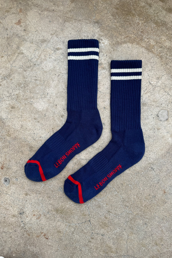 Skarpety Extended Boyfriend Socks OS navy