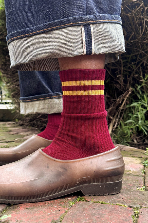 Skarpety Extended Boyfriend Socks OS cardinal