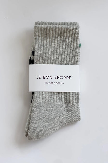 Skarpety Hugger Socks OS ht grey/black