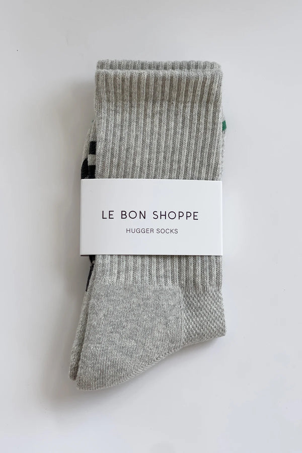 Skarpety Hugger Socks OS ht grey/black