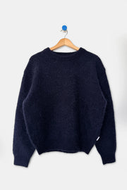 Sweter z alpaki Elio navy