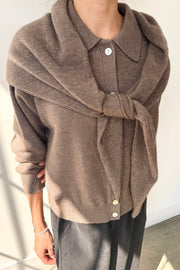 Szal kaszmirowy Cashmere Shawl frappe