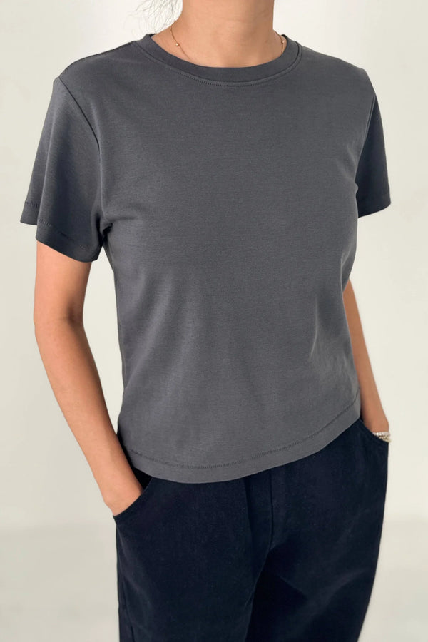 T-shirt Noel Tee dark ash