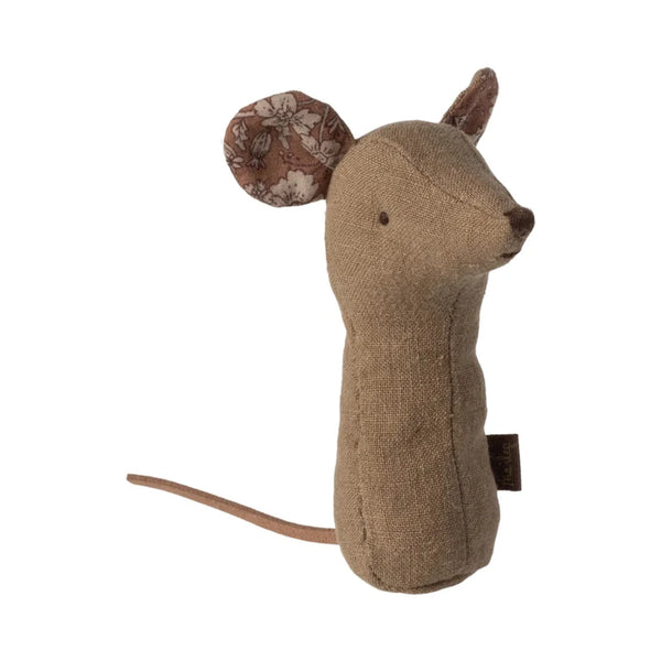 Grzechotka Lullaby Friends Mouse Rattle light umber