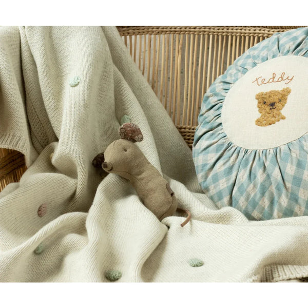 Grzechotka Lullaby Friends Mouse Rattle light umber