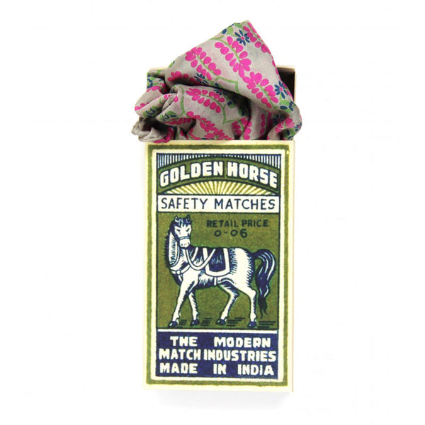 Apaszka jedwabna Albertine Fuchsia mała