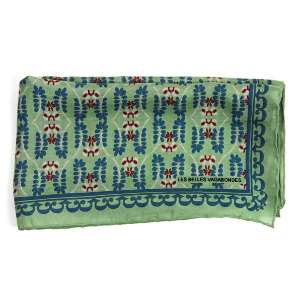 Apaszka jedwabna Albertine Green mała