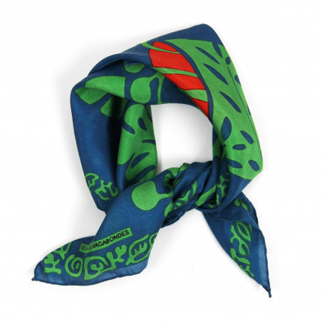 Apaszka jedwabna Arum Green mała