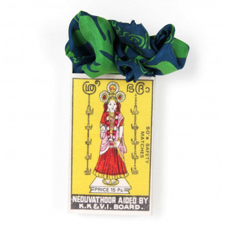 Apaszka jedwabna Arum Green mała