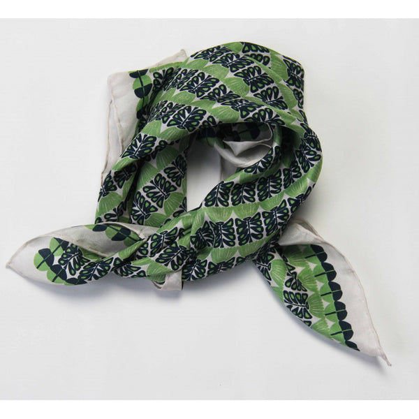 Apaszka jedwabna Oslo Green mała