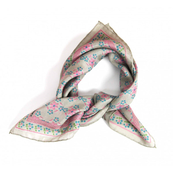 Apaszka jedwabna Natasha Rose/Fuchsia mała