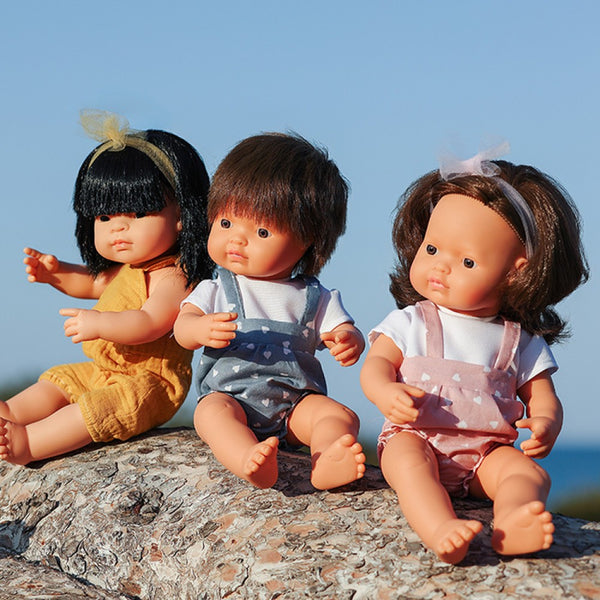 Lalka dziewczynka 38 cm Europejka