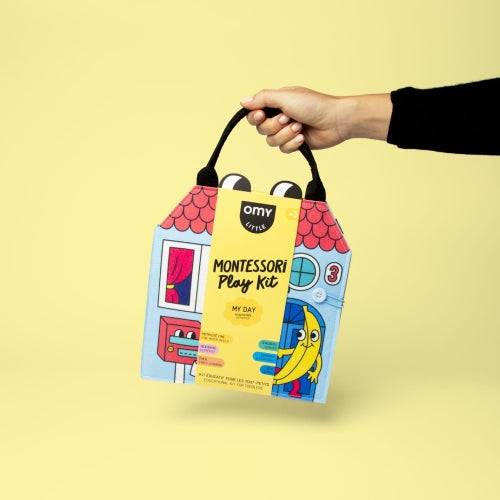 Montessori Miękka Książka Aktywizująca - Mój Dzień