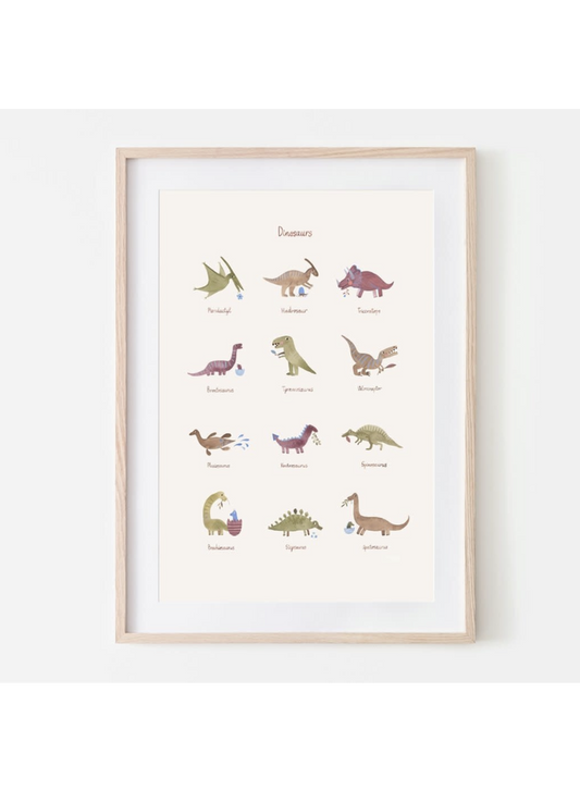 Plakat Dinosaurs Medium