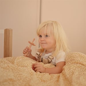 Szczoteczka do Nauki Mycia Ząbków Flower Soft Lilac