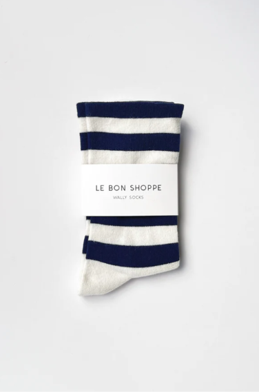 Skarpety Wally Socks Wide/Navy stripe