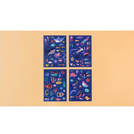 Naklejki Wielorazowe Morze