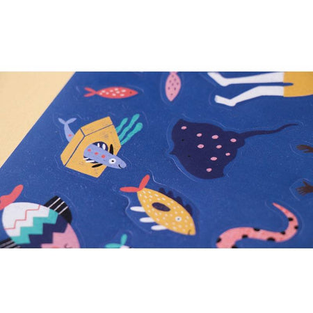 Naklejki Wielorazowe Morze