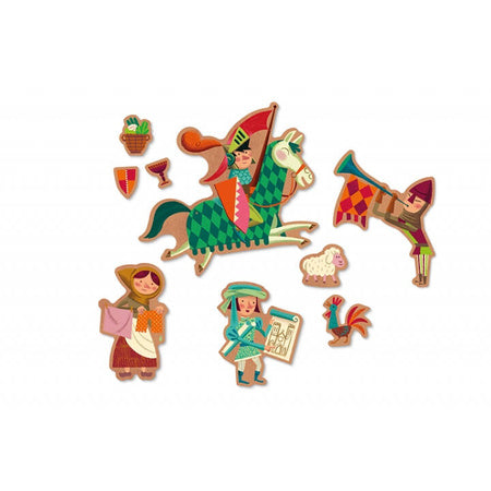 Naklejki Wielorazowe Średniowiecze