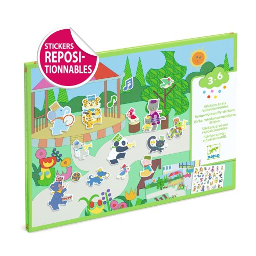 Naklejki Wielokrotnego Użytku Orkiestra