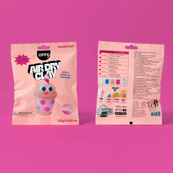 Air clay Zestaw kreatywny z masą samoutwardzalną Bubble