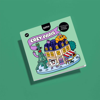 Kolorowanka Cozy Art Paryż