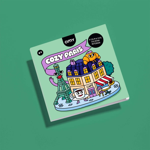 Kolorowanka Cozy Art Paryż