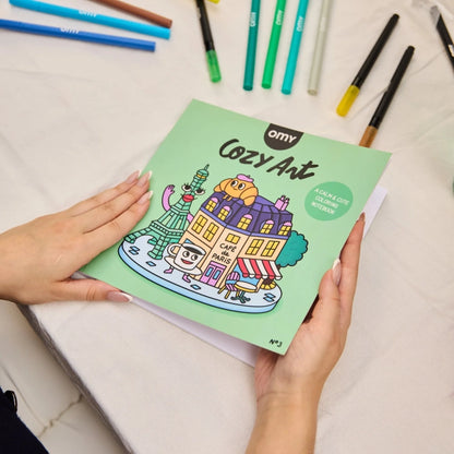 Kolorowanka Cozy Art Paryż