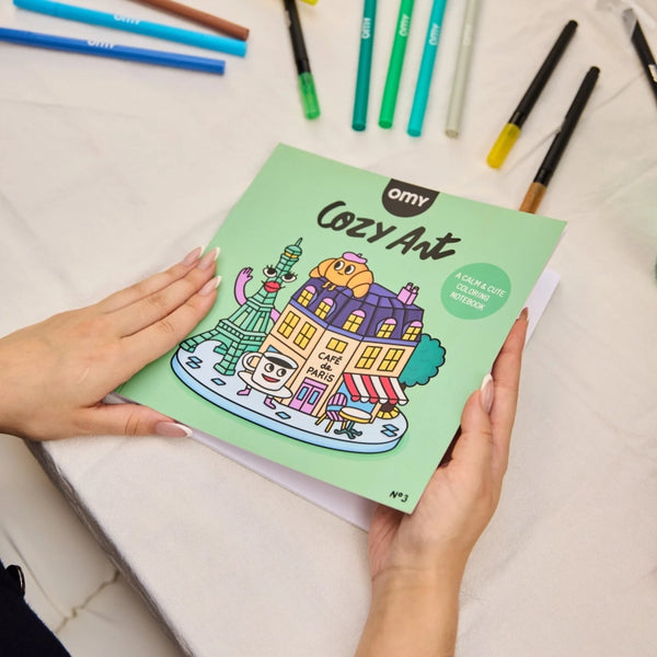 Kolorowanka Cozy Art Paryż