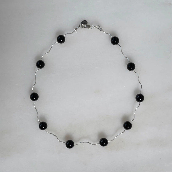 Naszyjnik Tube - Onyx