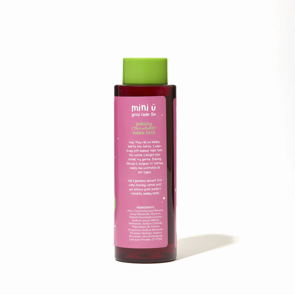 Naturalny Bąbelkowy Płyn do Kąpieli - Truskawka