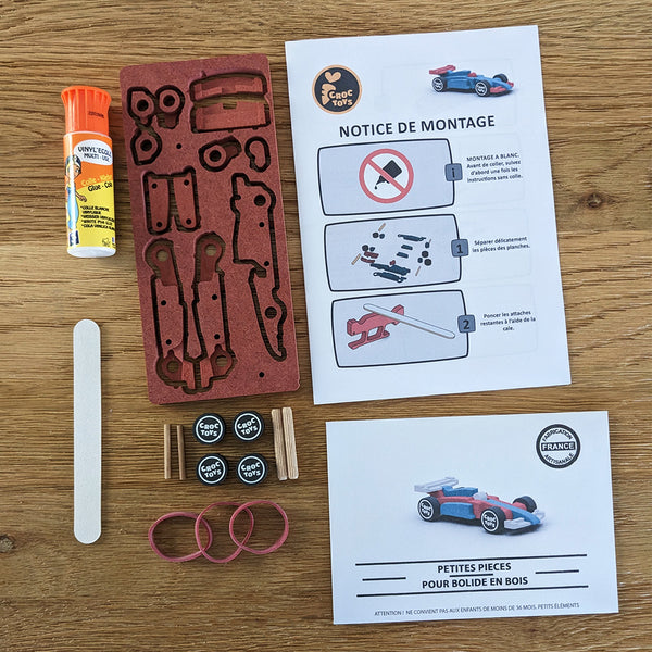 DIY Drewniany Samochód Formuła 1