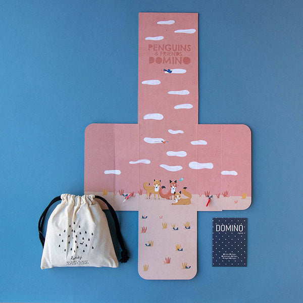 Gra Domino Pingwinek i Przyjaciele