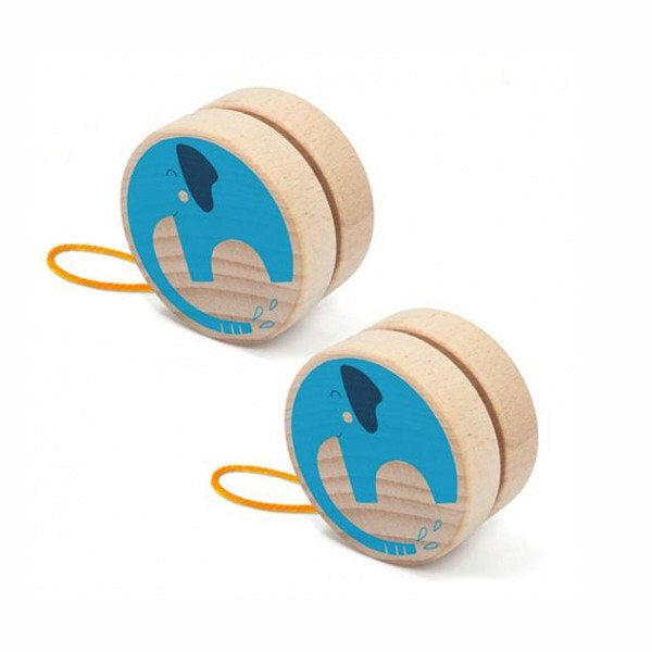 Drewniane jojo Słoń