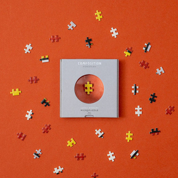 Puzzle micro z lupą Composition Mondrian 150 el. Londji Museums