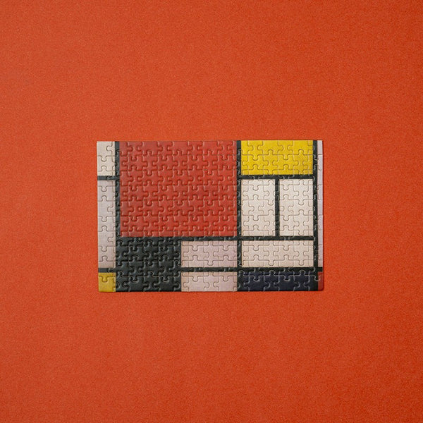 Puzzle micro z lupą Composition Mondrian 150 el. Londji Museums