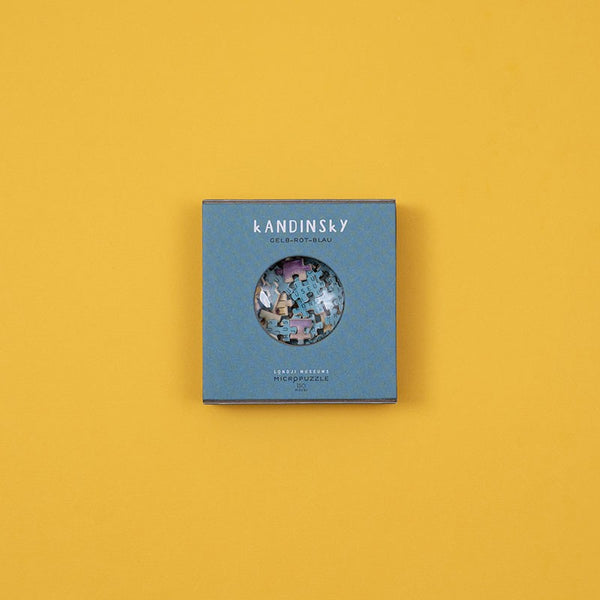 Puzzle micro z lupą Gelb-Rot-Blau Kandinsky 150 el. Londji Museums