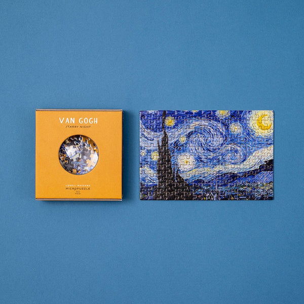 Puzzle micro z lupą Starry Night Van Gogh 150 el. Londji Museums
