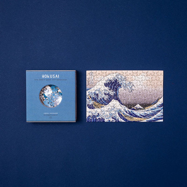 Puzzle micro z lupą The Wave Hokusai 150 el. Londji Museums