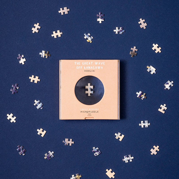 Puzzle micro z lupą The Wave Hokusai 150 el. Londji Museums