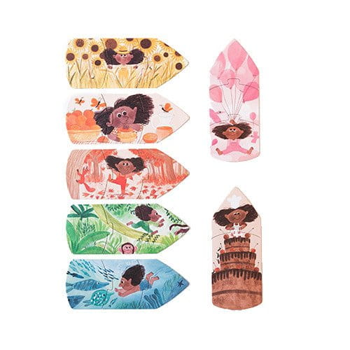 Puzzle KOCHAM MOJE KOLORY