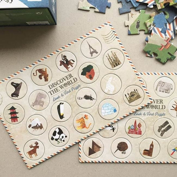Puzzle dla dzieci, Odkryj Świat