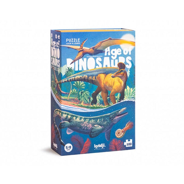 Puzzle gra obserwacyjna Age of Dinosaurs