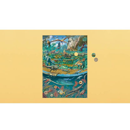 Puzzle gra obserwacyjna Age of Dinosaurs